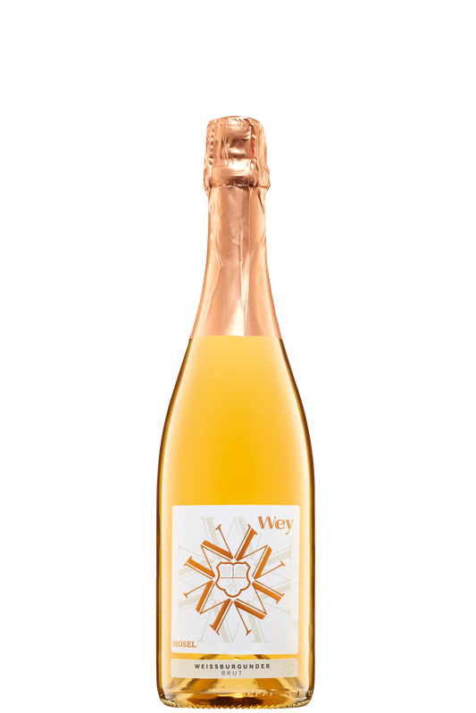 Mosel Weißburgunder Sekt brut Weingut Wey