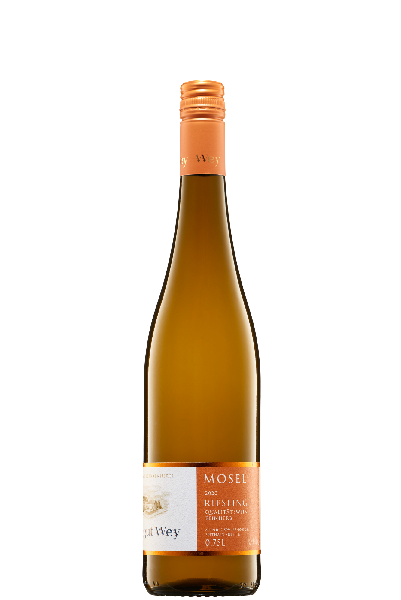 Mosel Riesling feinherb Weingut Wey