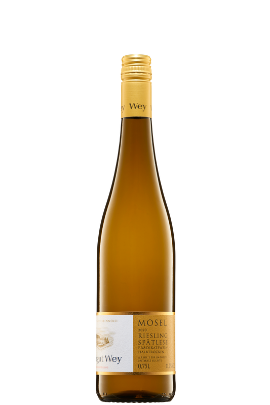 Mosel Riesling Spätlese halbtrocken Weingut Wey